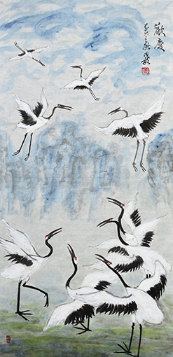 孙成效作品 《欢庆》.JPG