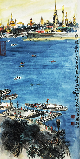 梁桂才作品《圣彼得堡》规格：31cmⅹ16cm.jpg