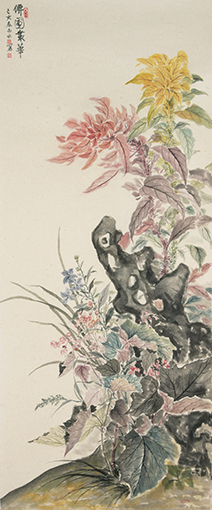 白承玲作品《仙圃从华》.JPG