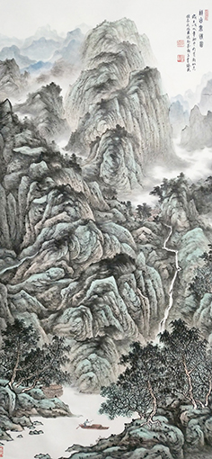 贾臻作品《祥山泉情图》.jpg