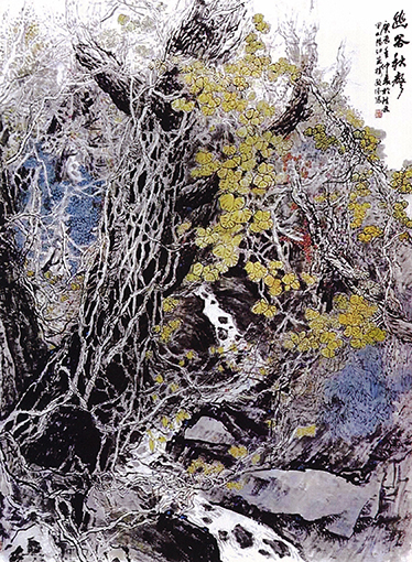 幽谷秋声150X180cm.jpg