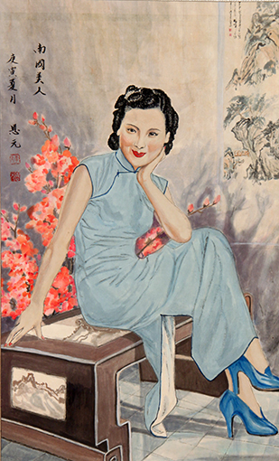 李恩元作品《南国美人》.jpg