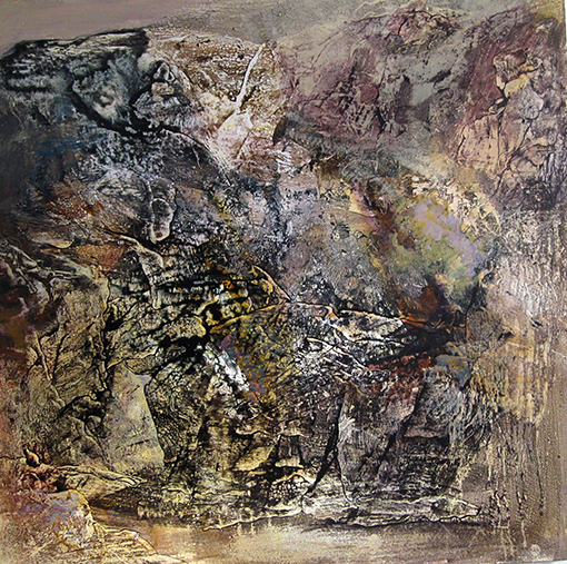 杨兴雅作品2《霏雪如妆》100X100cm（2009年）.jpg