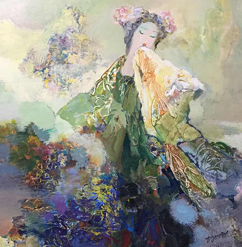 杨兴雅作品7《侬心君可知》100X100cm（2013年）.jpg