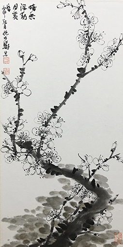 墨梅  40cmx20cm.jpg