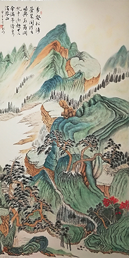 顾新颖作品《万壑松涛》.jpg