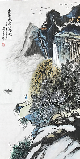 刘世全作品 《无限风光在险峰》.jpg