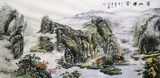 肖天宝作品8《富山祥云》.jpg