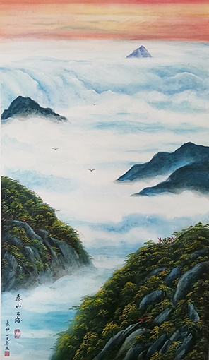 路豫坤作品《泰山云海》.jpg