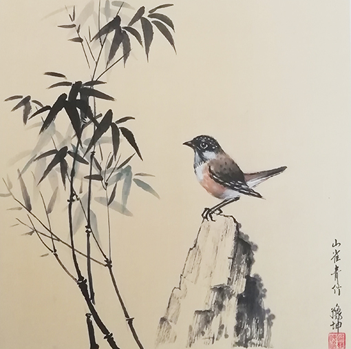 路豫坤作品《山雀青竹》.jpg