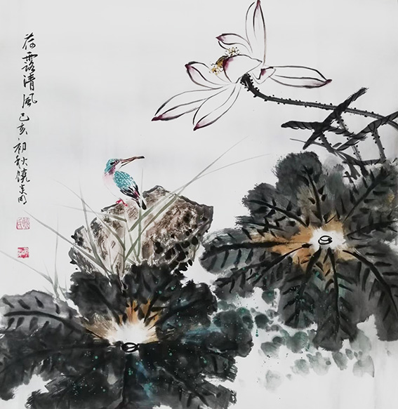 饶炎明作品4《荷露清风》.jpg