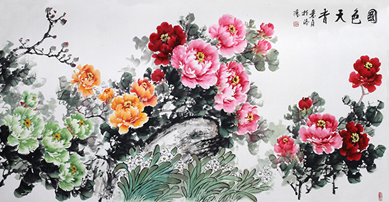 《国色天香》180X95cm.jpg