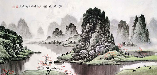刘禹文作品《顶天立地》.JPG