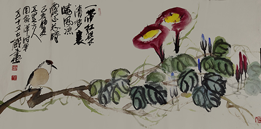 周俊洋作品《红翠》.jpg