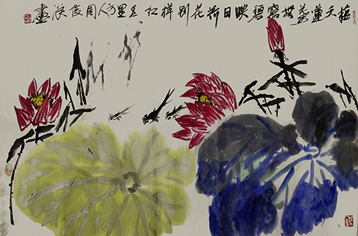 周俊洋作品《映日》.jpg