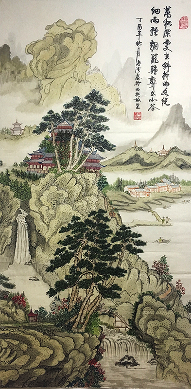 周忠法作品《仿古山水画》.jpg