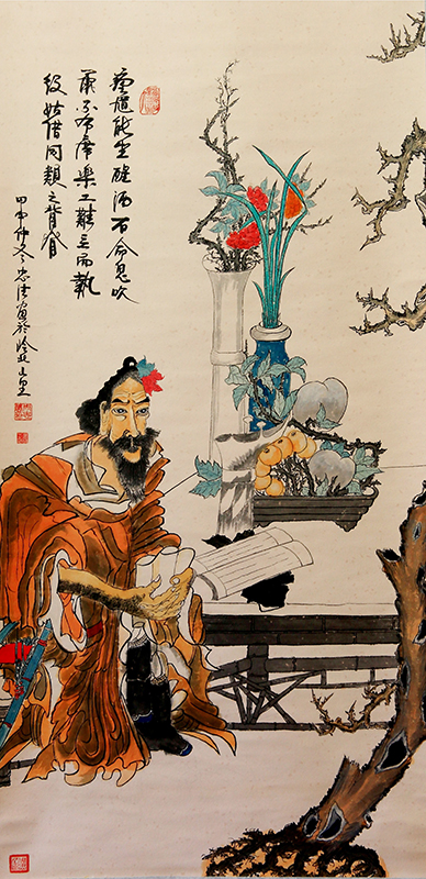 周忠法作品《花钟馗图》.jpg