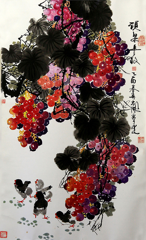 周忠法作品《硕果丰收》.jpg