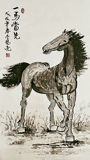 李锡亮作品《一马当先》.jpg