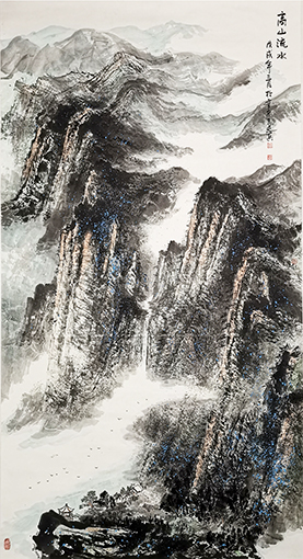 王关兵作品2《高山流水》.jpg