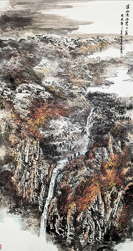 王关兵作品3《溪山流水有人家》.jpg
