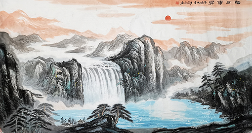 王关兵作品5《旭日东升》.jpg