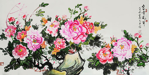 方文采作品《富贵花开》.jpg