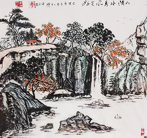 李盛平作品5《山清水秀风光好》.jpg