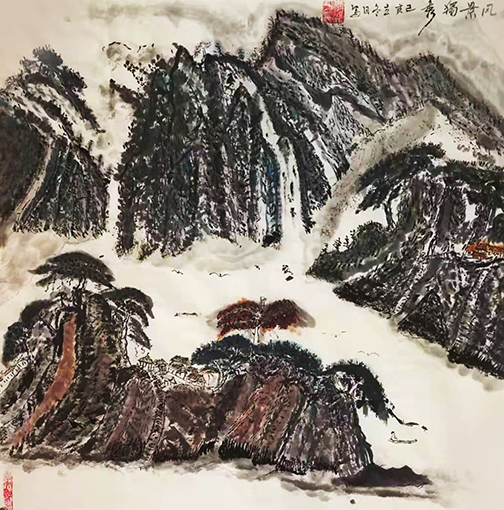 李盛平作品6《风景独秀》.jpg