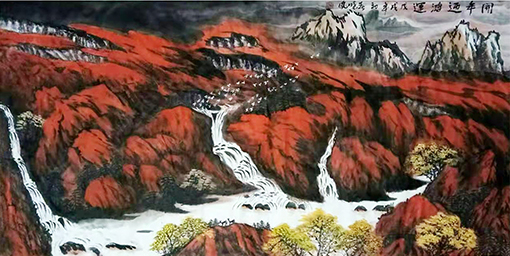 孙晓凤作品3《开年迎鸿运》.jpg