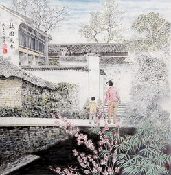 李豪作品 《故园觅春》.JPG