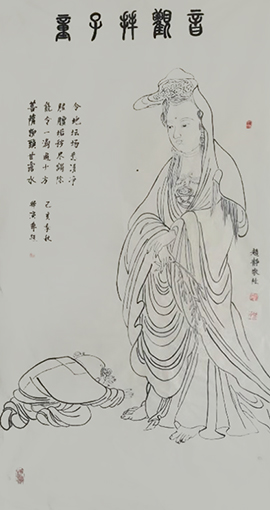 赵静作品2《童子拜观音》.jpg