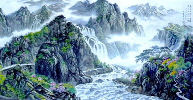 白崇君作品5《山青水秀》（0.7X1.37米）2012年4月.jpg