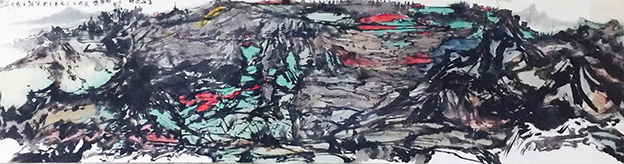 周圣祥作品6《高山花地游乐图》.jpg