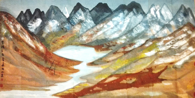 《雪域》规格：196x96cm.jpg