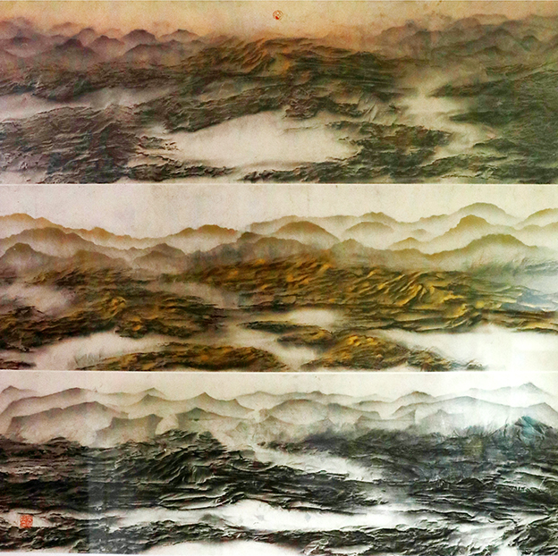 乐城麟作品《境由心生 万里江山永固图》 规格：236cmX196cm.JPG