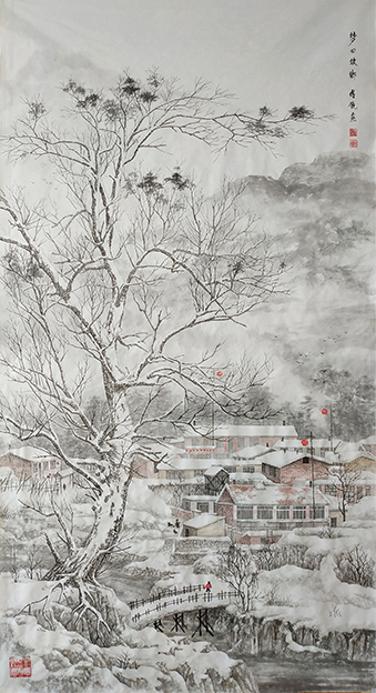 傅饶作品《梦回故乡》.jpg
