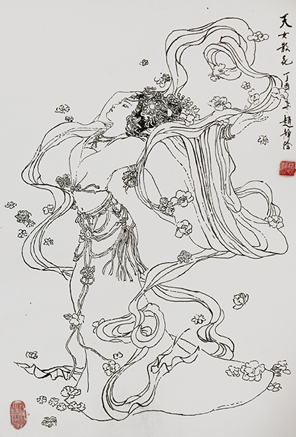 赵静作品2《天女散花》.jpg