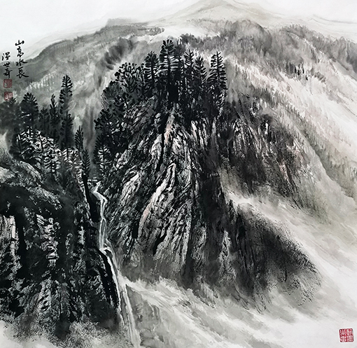 温世奇作品3《山高水长》.jpg
