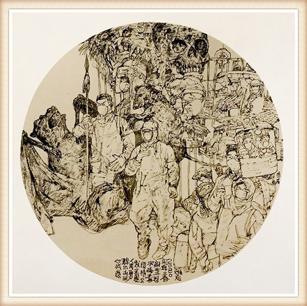 1《同心战疫》  朱凡.jpg