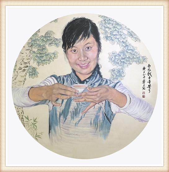余华才作品《白衣战士辛苦了》很希望我们奋战在前沿的武汉白衣战士看到，祖国人民为她们的奋战，不惧牺牲精神，以最深情扑实的情感，是他们的坚强后盾。人民永远不会忘记她们! 白衣战士一个个累倒在哪里，脸上磨出血丝，让人心疼，她们是最可爱的人!.jpg