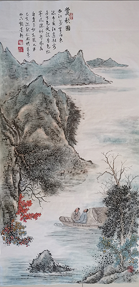 刘仁殿作品《赏秋图》.jpg
