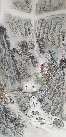 刘仁殿作品《一线通天，夹缝长生》.jpg
