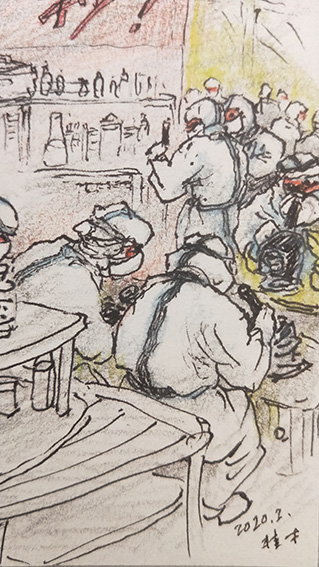 梁桂才作品 《力擒疫凶》.jpg