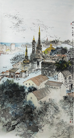梁桂才作品 《威尼斯之鸽声》.png