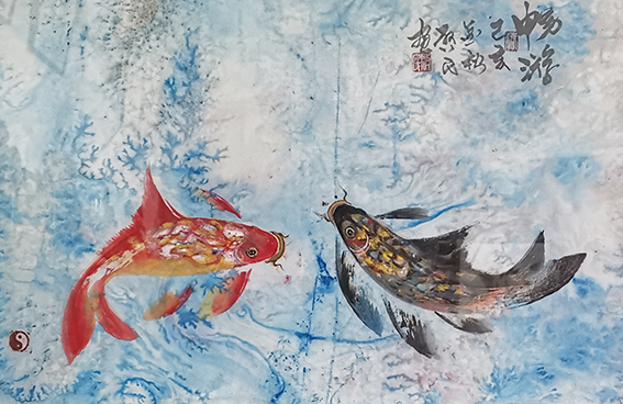 郭启民作品 《畅游》.jpg