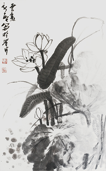 顾新敏作品 《墨荷》.jpg
