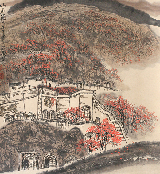 顾新敏作品 《山居图》.jpg