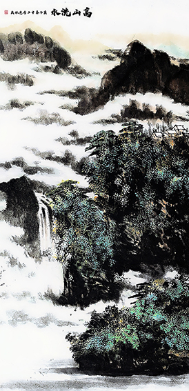 李慈林作品 《高山流水》.jpg