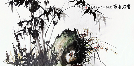 李慈林作品 《磐石有节》.jpg